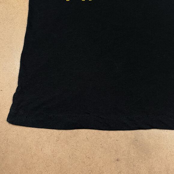 Victoria’s Secret PINK NFL Pittsburgh Steelers Sequin Tee Black T Shirt Small VS - Picture 15 of 16